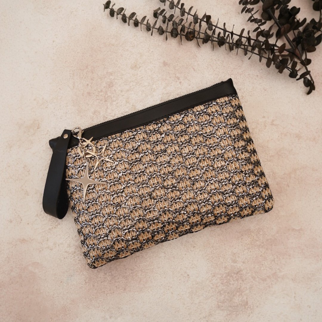 EYH-239 BLACK-SİLVER WİCKER