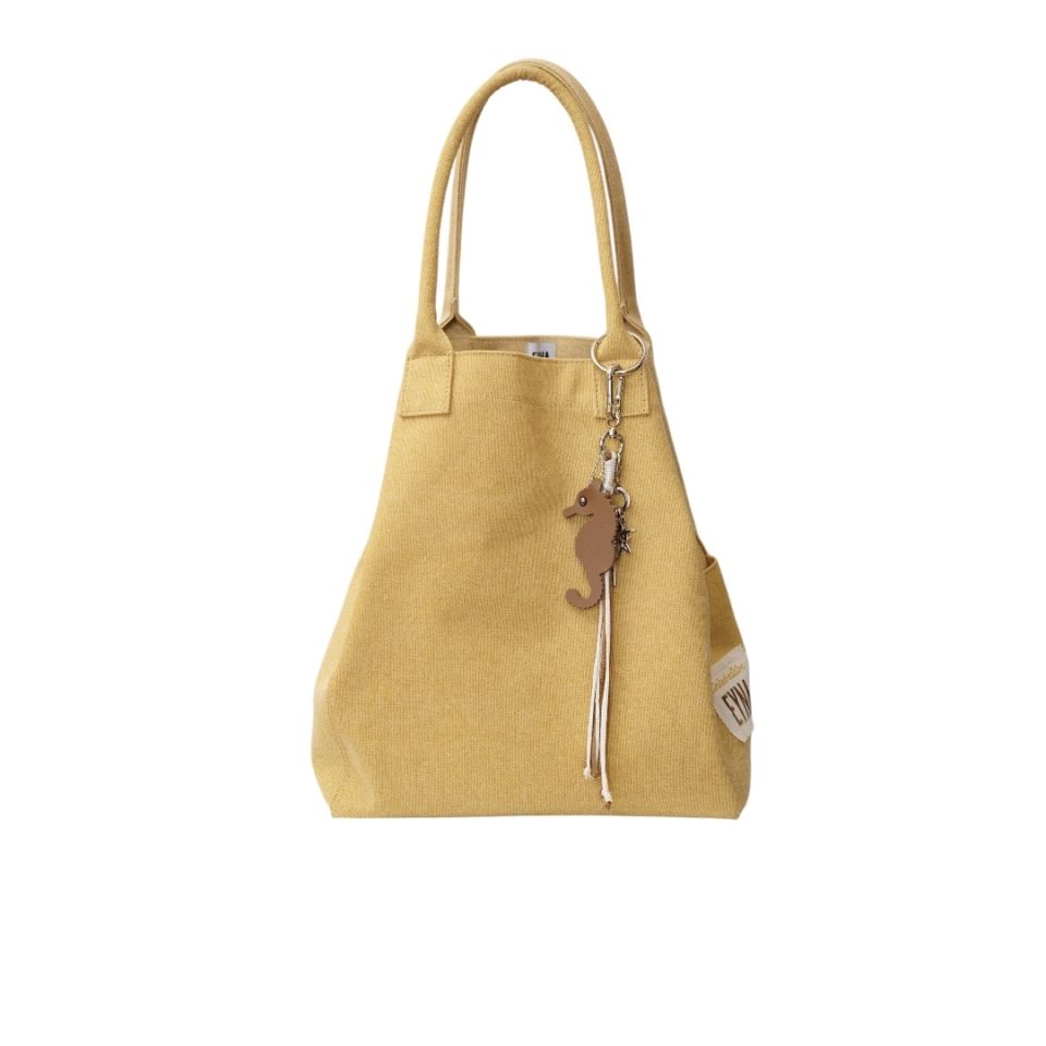 EYC015 - CANVAS TOTE MUSTARD