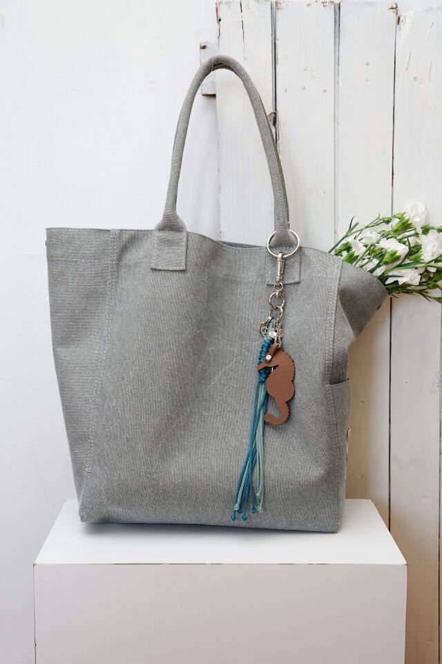 EYC015 - CANVAS TOTE GREY