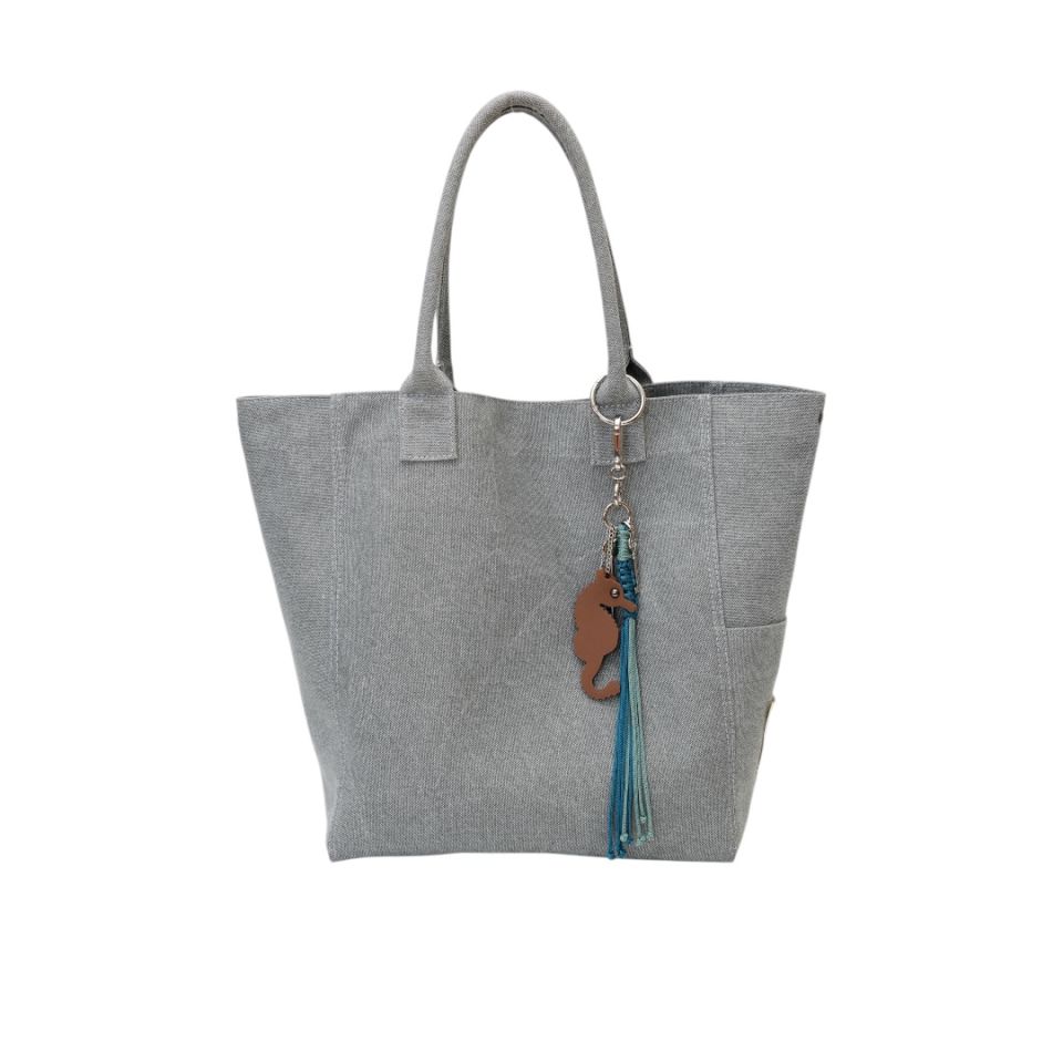 EYC015 - CANVAS TOTE GREY