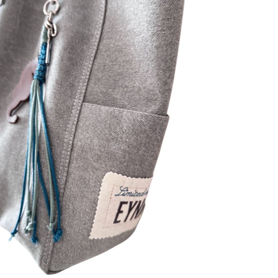 EYC015 - CANVAS TOTE GREY