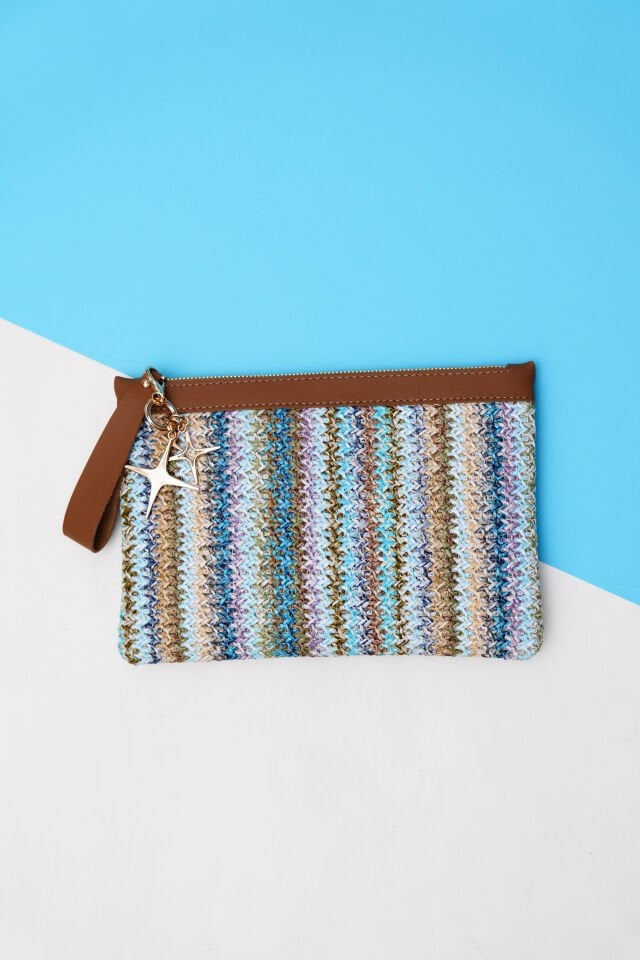 EYN115B -  BLUE MİX  WİCKER