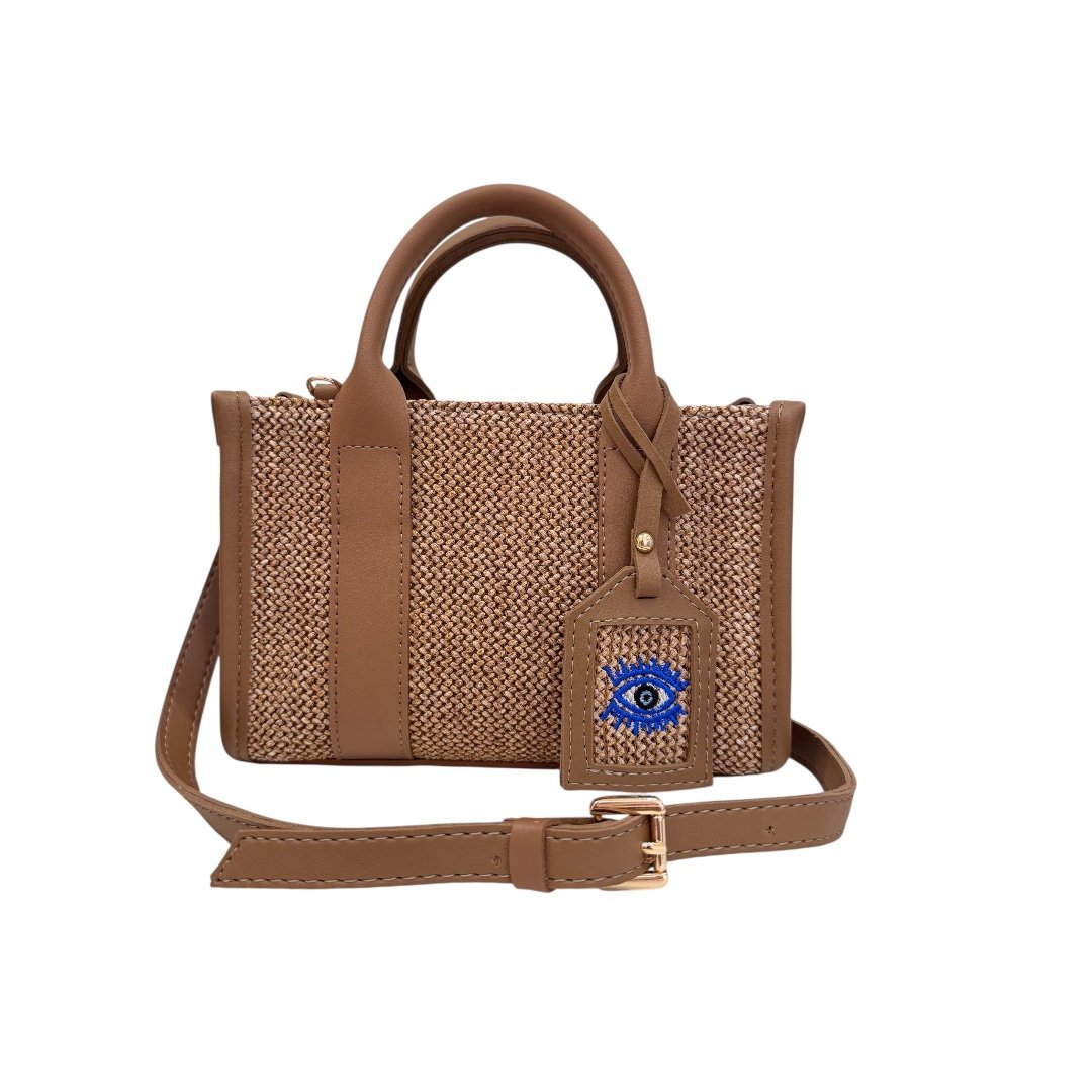 CITY BAG MINI HASIR-TABA
